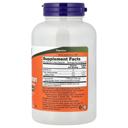 Glucomannan 575 mg 180 vcaps NOW