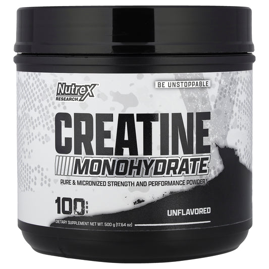 CREATINA MONOHIDRATADA UNFLAVORED - NUTREX