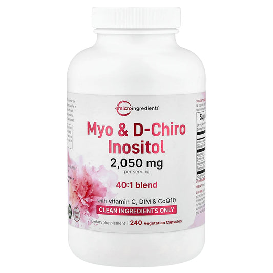 MYO & D-CHIRO INOSITOL 240 CAPSULAS MICRO INGREDIENTS