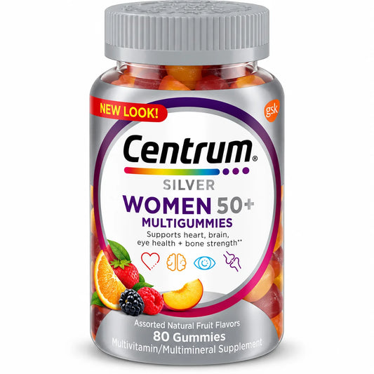 SILVER WOMENS X 80 GOMITAS - CENTRUM