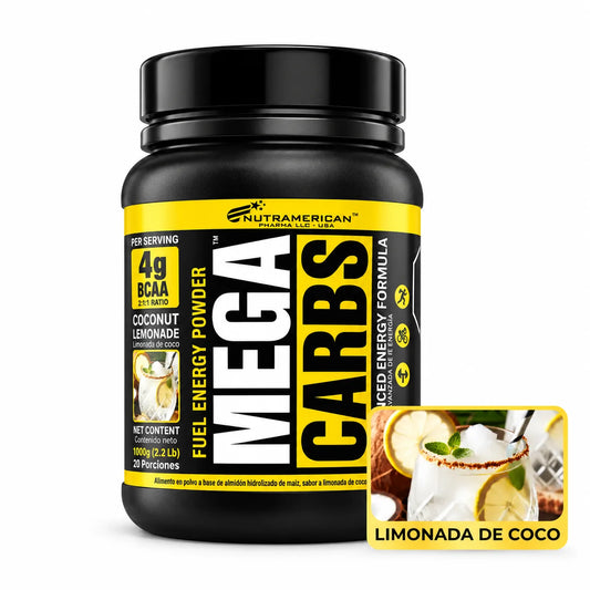 MEGA CARBS 2,2 LB - NUTRAMERICAN PHARMA