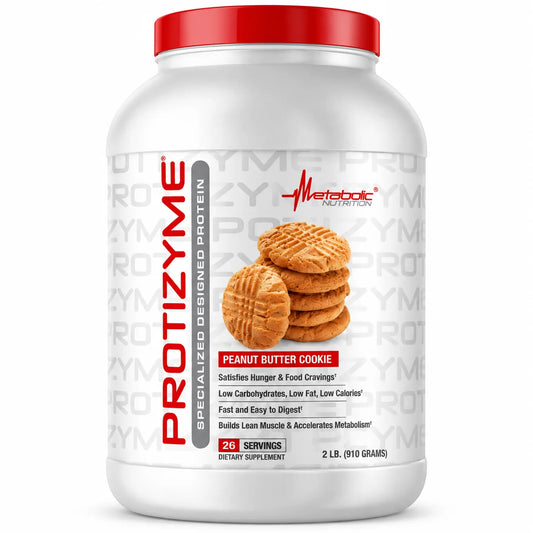 PROTIZYME COOKIE 2 LB / 26 SERV - METABOLIC NUTRITION