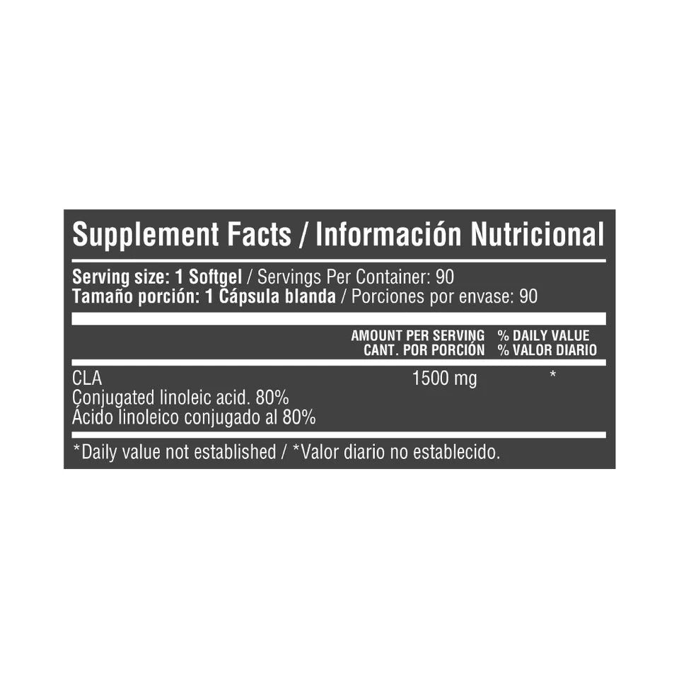 CLA 1500 MG 90 SOFTGELS - HEALTHY SPORTS