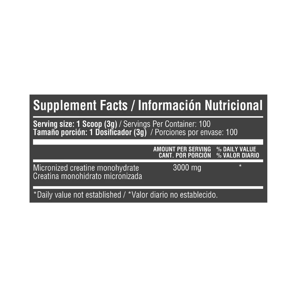 CREATINA MICRONIZADA MONOHIDRATADA 300 G - HEALTHY SPORTS