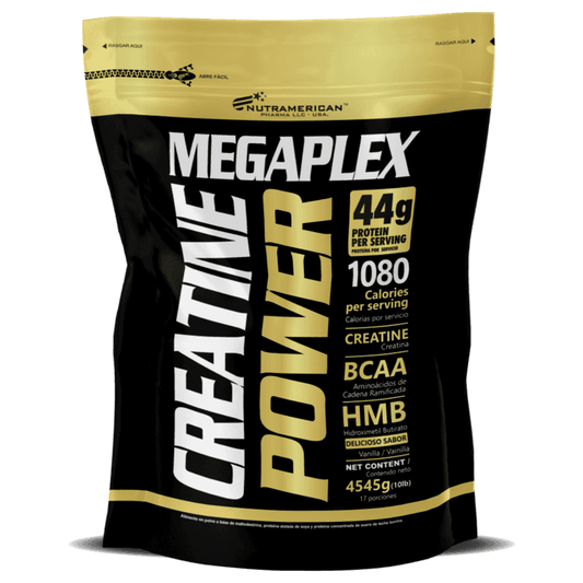 MEGAPLEX CREATINE POWER VAINILLA 10 LB (4545G)