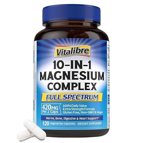 Magnesio Complex 8 En 1 90 Capsulas - Vitalibre