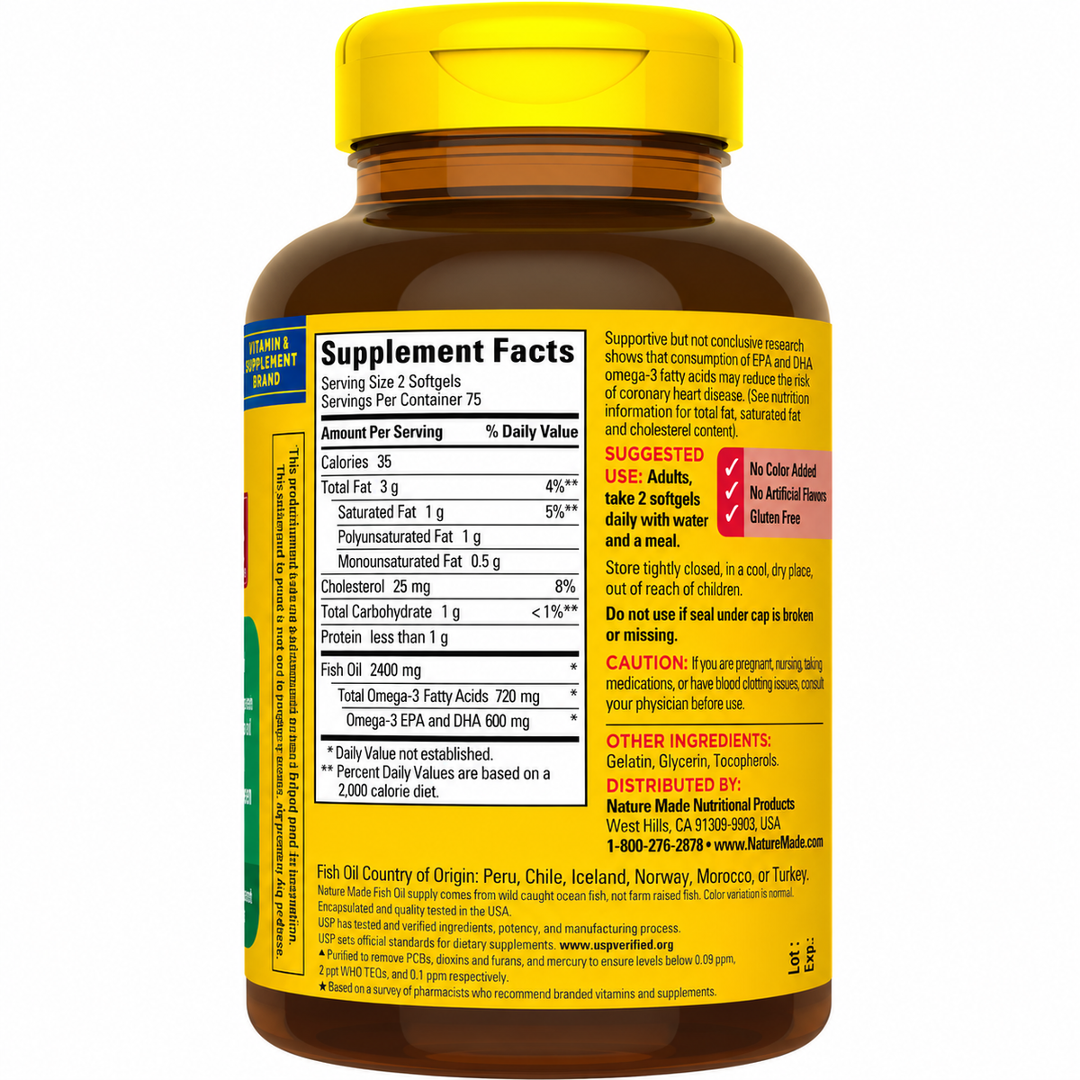 Omega 3 1200 mg 150 softgels Nature Made