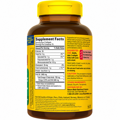 Omega 3 1200 mg 150 softgels Nature Made