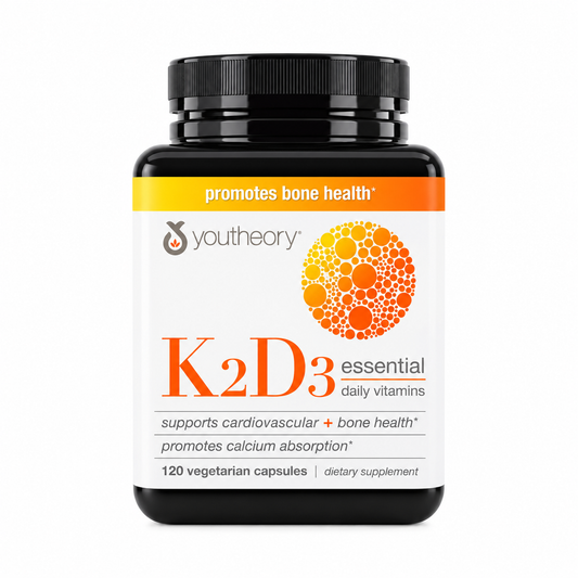 Vitamina D3 + K2 120 caps Youtheory