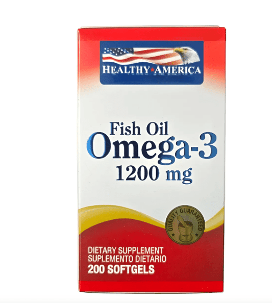 FISH OMEGA 3 1360 MG 200 SOFTGELS - HEALTHY SPORTS