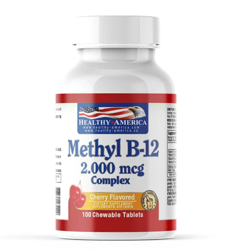 METHYL B 12 2000 MCG 100 SUB - HEALTHY AMERICA