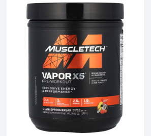 Vapor 5 Preworkout Miami Spring Break