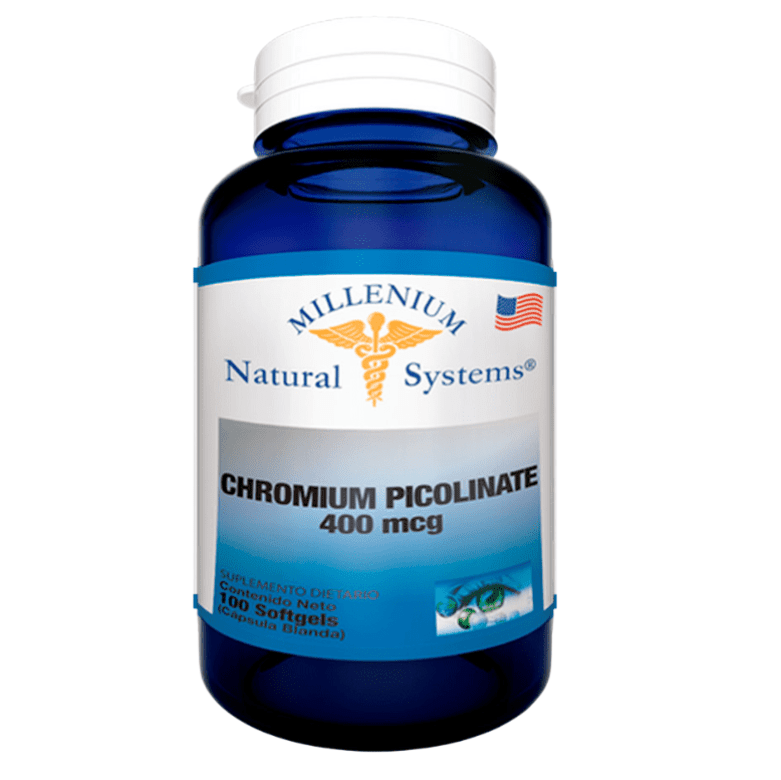 CHROMIUM PICOLINATE 400 MCG 100 SG - NATURAL SYSTEMS