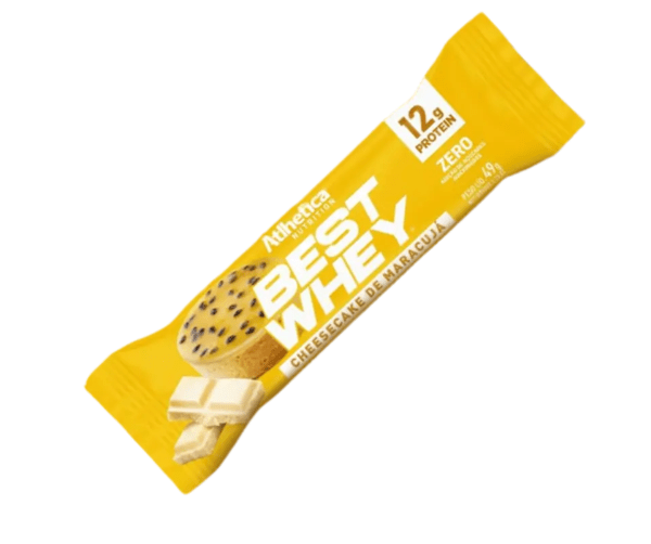 Best WHEY Protein Barra de Proteina Maracuya - Atlhetica Nutrition