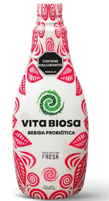 Probioticos 500ml Fresa - Vita Biosa