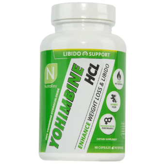 YOHIMBINA HCL 3 MG 90 CçPSULAS NUTRAKEY