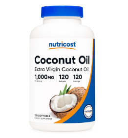 ACEITE COCO 1.000 MG X 120 CAP GEL NUTRICOST