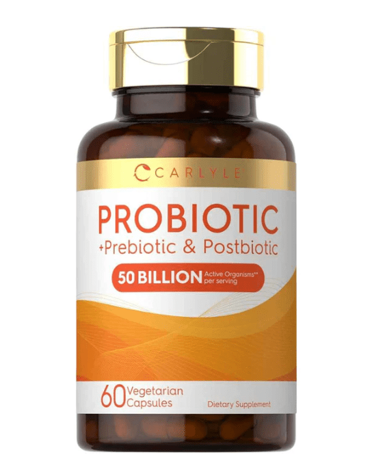Probioticos 50billones Rebioticos y Probioticos 60 CAPS - Carlyle