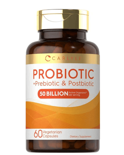 Probioticos 50billones Rebioticos y Probioticos 60 CAPS - Carlyle