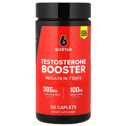 TESTOSTERONE BOOSTER 60 CAPLETS - SIX STAR