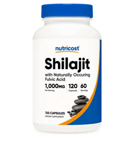 SHILAJIT 1.000 MG 120 CAPSULAS - NUTRICOST