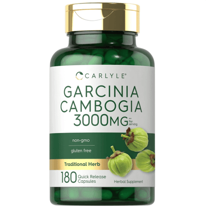 GARCINIA CAMBOGIA 3000 MG 180 CAPSULAS - CARLYLE