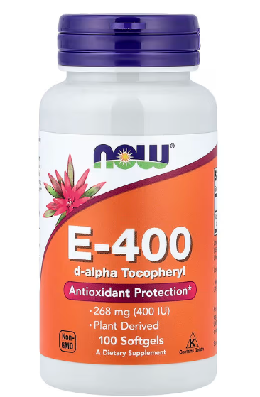 E400 Mixed+selenium Caps 100 CAPS - NOW