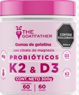 PROBIOTICOS D3 +K2 60 GOMAS