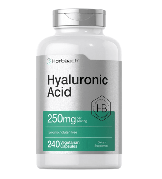 HYALURONIC ACID 250 MG 240 CAPSULES HORBAACH