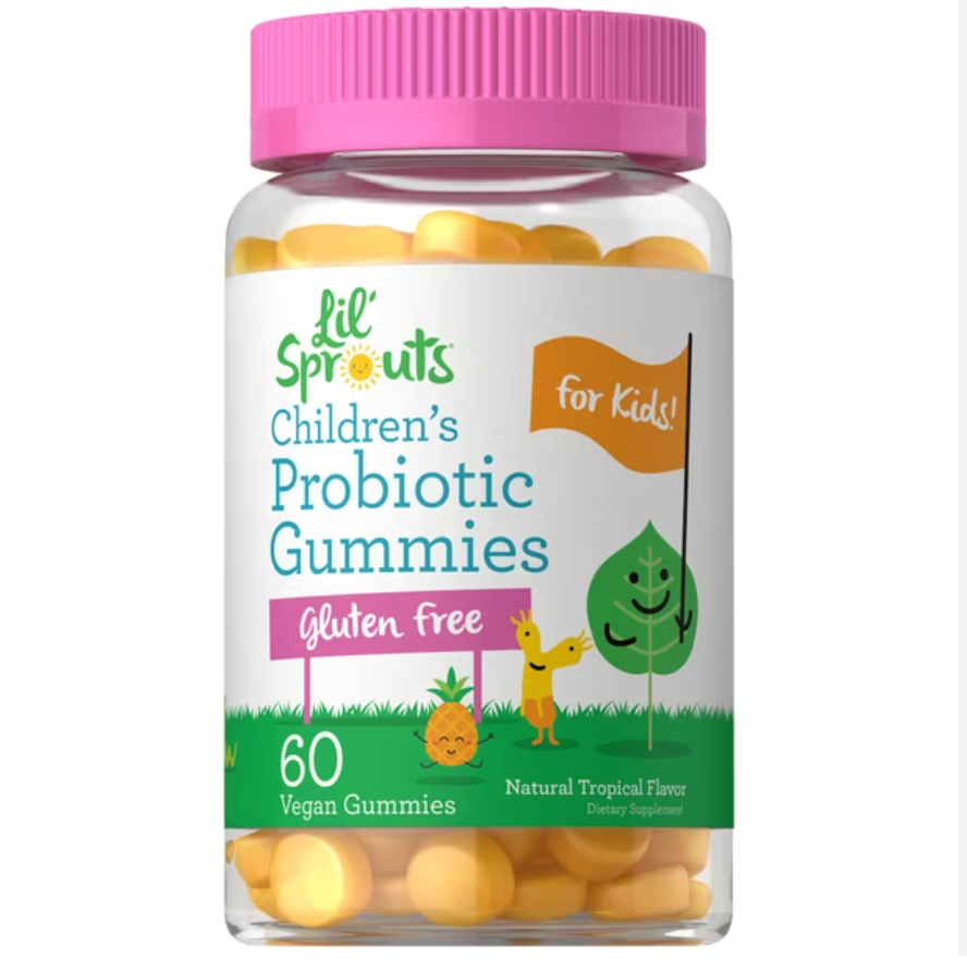 CHILDRENÕS PROBIOTIC GUMMIES 60 VEGAN GUMMIES CARLYLE LILÕSPROUTS