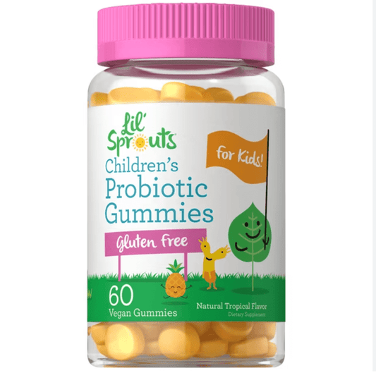CHILDRENÕS PROBIOTIC GUMMIES 60 VEGAN GUMMIES CARLYLE LILÕSPROUTS