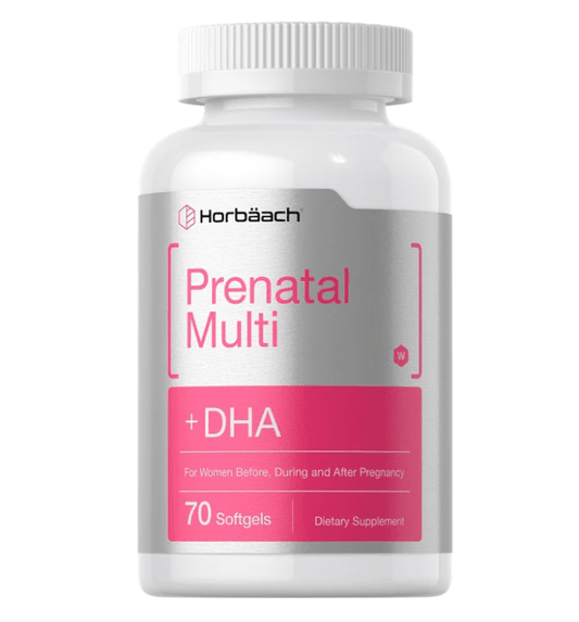 PRENATAL MULTI + DHA 70 SOFTGELS HORBAACH