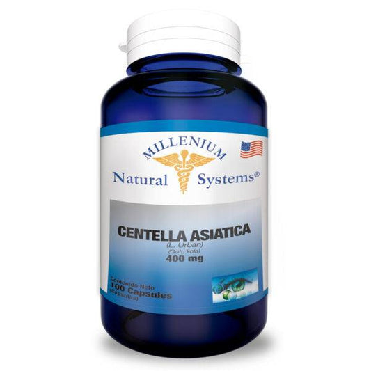 CENTELLA ASIATICA 400 MG 100 CçPSULAS - NATURAL SYSTEMS