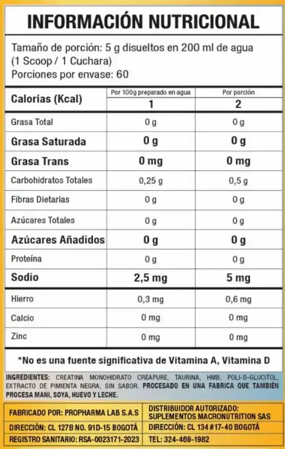 CR-PURE CREATINA CREAPURE - MACROBLENDS