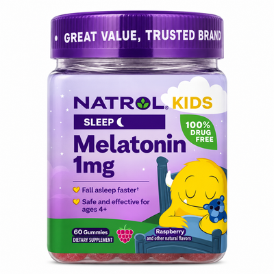Melatonina 1 mg para Niños 60 gomitas Natrol