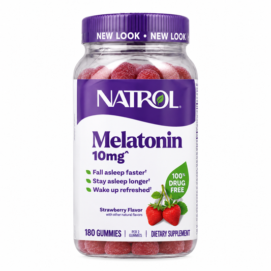Melatonina 10 mg 180 gomitas Natrol