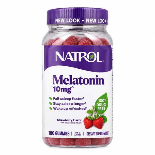 Melatonina 10 mg 180 gomitas Natrol