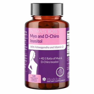 Myo D Chiro Inositol + Ashwagandha + Vit. D3 x 120 cap Intimate Rose