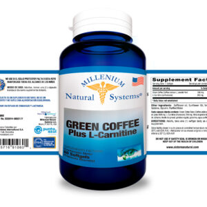 GREEN COFFEE PLUS L CARNITINE 60 SOFTGELS - NATURAL SYSTEMS