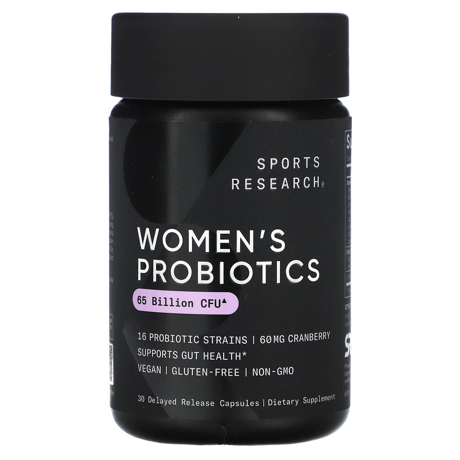WOMEN'S PROBIOTICS 65 BILLION 30 CAPSULAS - SPORTS RESEARCH