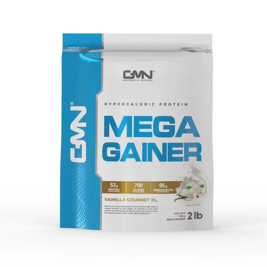 Mega Gainer Vainilla Gourmet GMN Proteina Hipercalorica 2lb