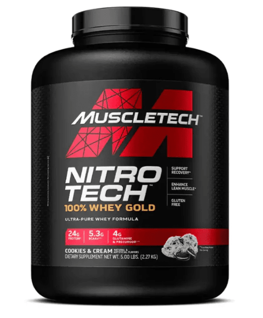 Nitro Tech WHEY Gold 5 Libras Cookies And Cream