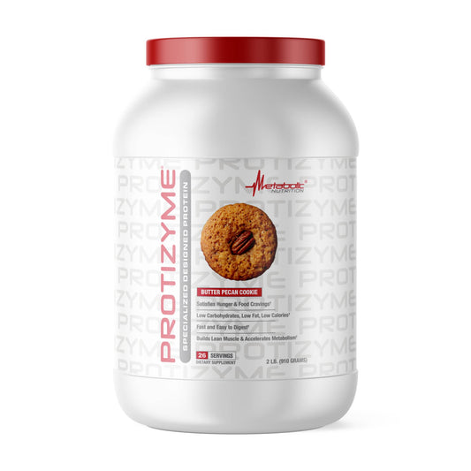 PROTIZYME BUTTER PECAN COOKIE 2 LB / 26 SERV - METABOLIC NUTRITION