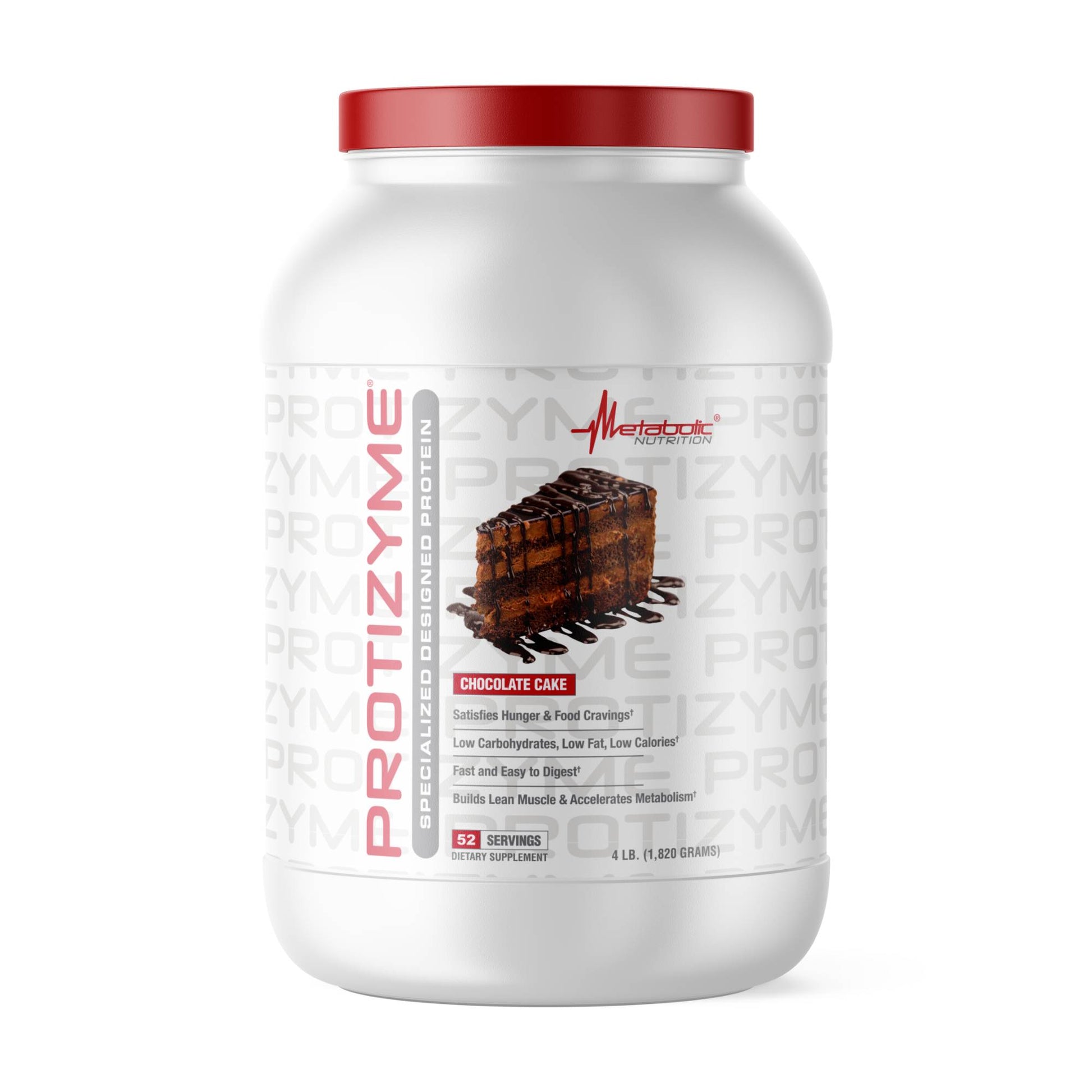 Protizyme Chocolate Cake 4 lb / 52 Servicios