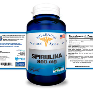 Spirulina 800 mg 100 Tabletas Systems - Natural Systems