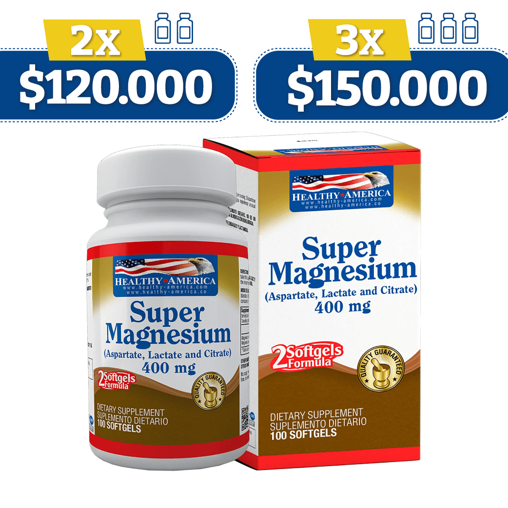 Super Magnesium 400mg 100 Softgels