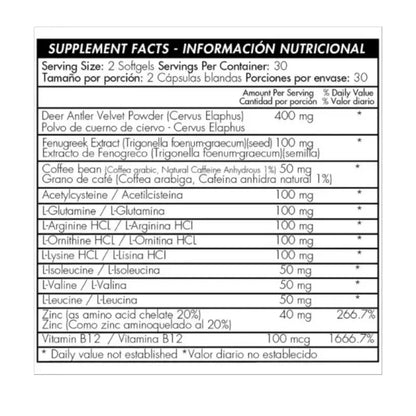 Advance HGH 60 Cápsulas