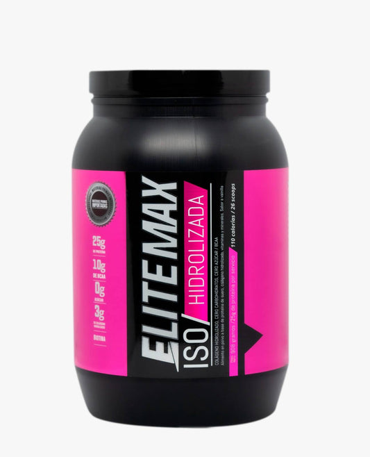ISO HIDROLIZADA CON COLAGENO CHOCOLATE 908 GR - ELITE MAX
