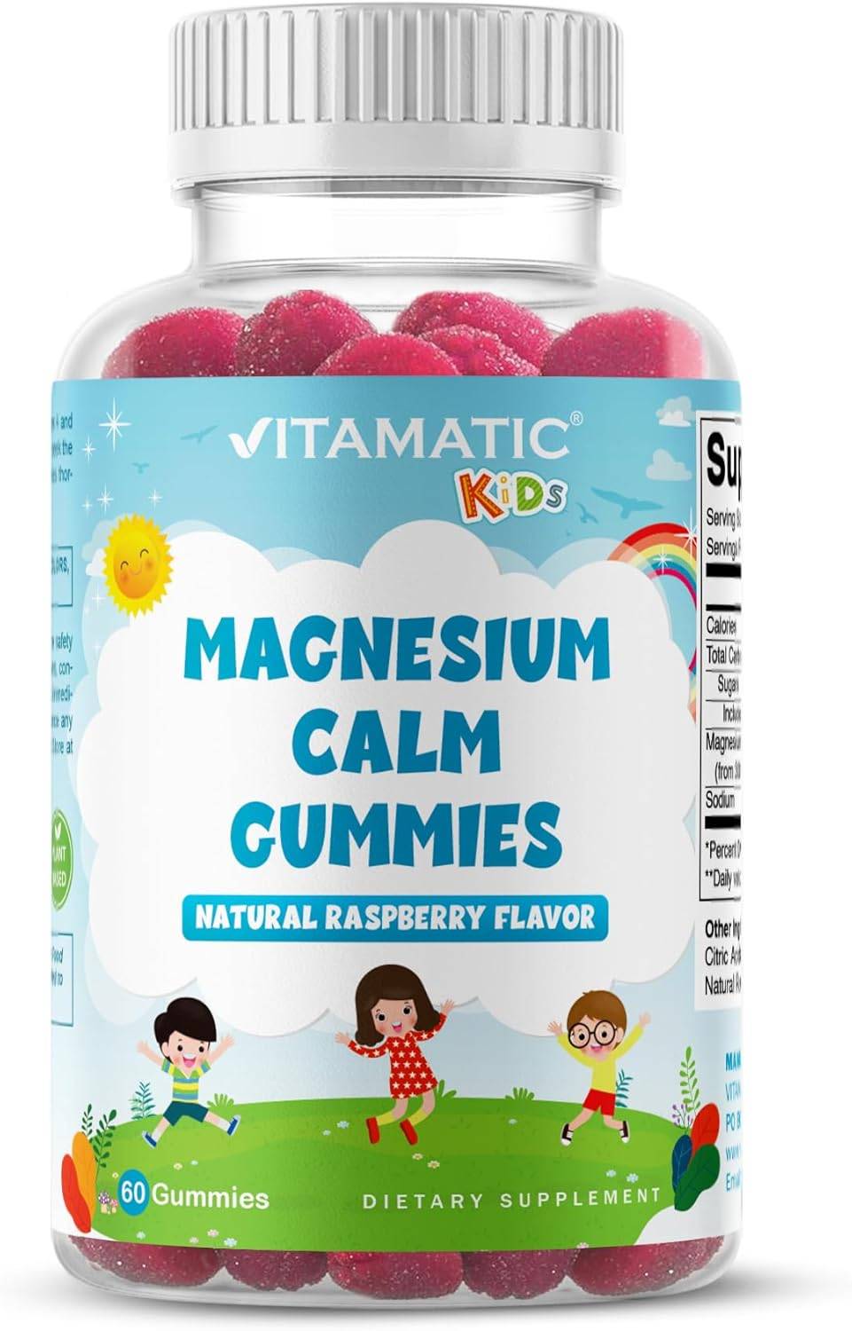 CITRATO DE MAGNESIO 300 MG PARA NI„OS X 60 GOMAS VITAMATIC