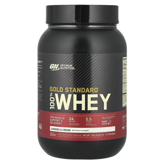 100% WHEY Gold Standard 2 lb Cookies And Cream